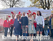Faschingsauftakt mit Vorstellung des neuen Narrhalla-Prinzenpaares auf dem Viktualienmarkt (©Foto. Martin Schmitz)